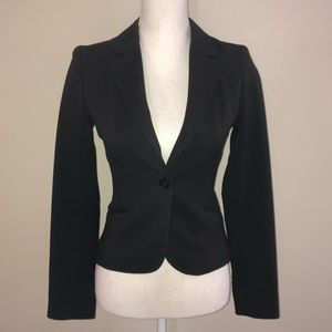 H&M - black fitted blazer jacket